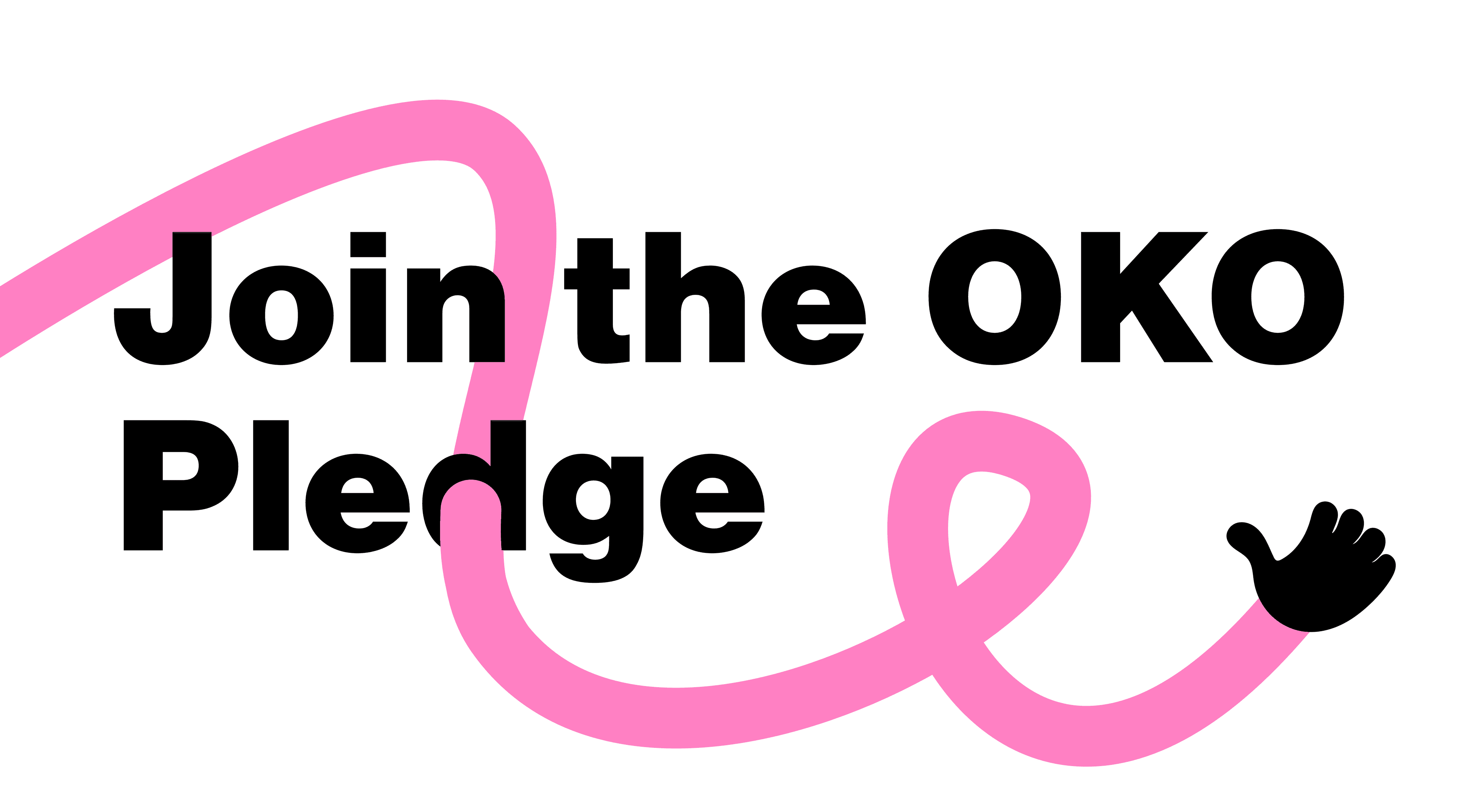 Join the OKO pledge banner