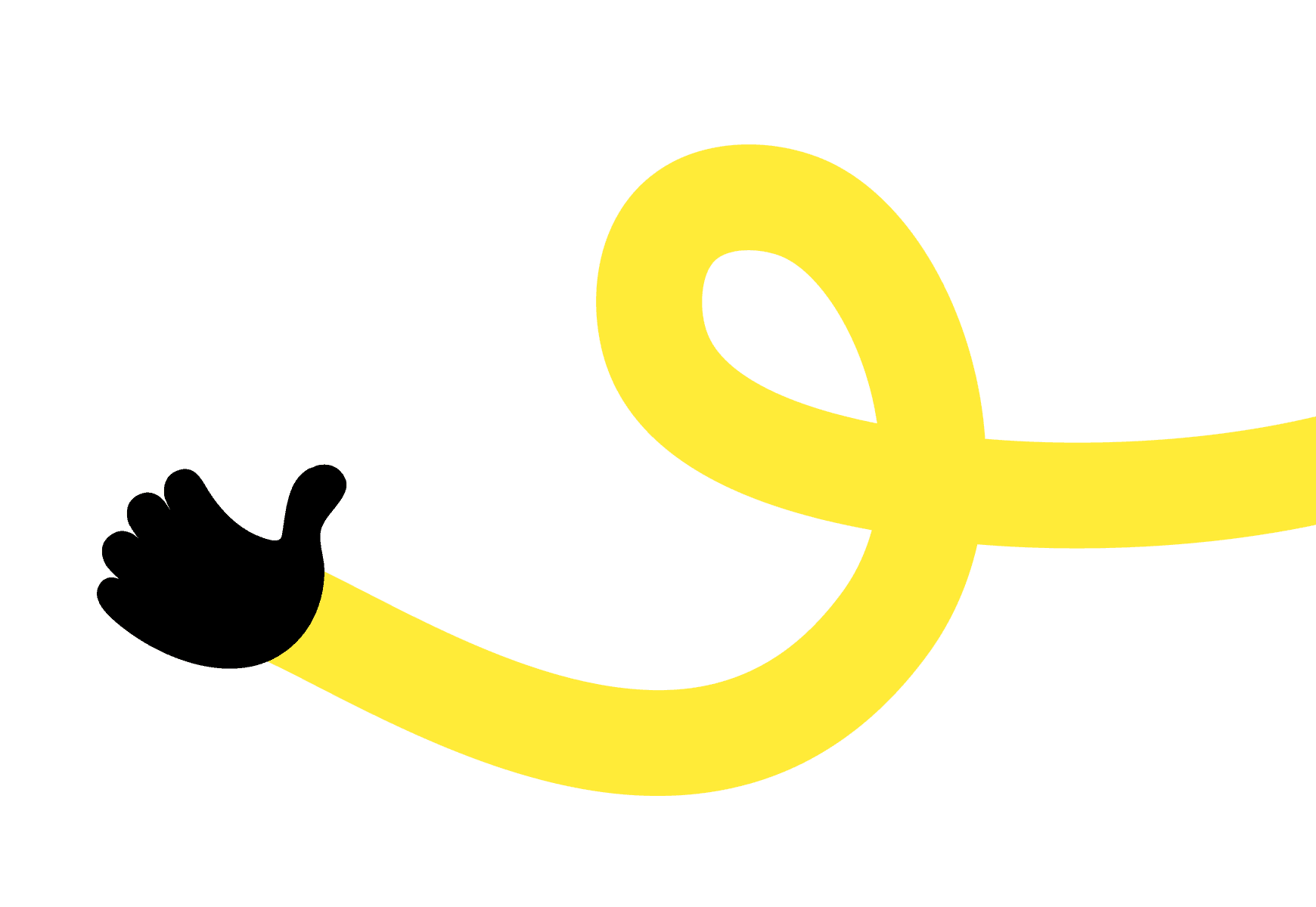 Yellow hand